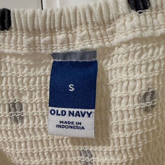 Old Navy White and Black Knit Mini dress S - Picture 2 of 3